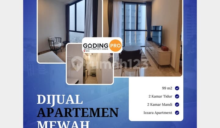 Dijual Apartemen Eksklusif - Izzara Apartment, Jakarta Selatan