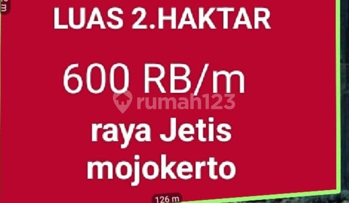 Di jual Tanah murah mojokerto jetis