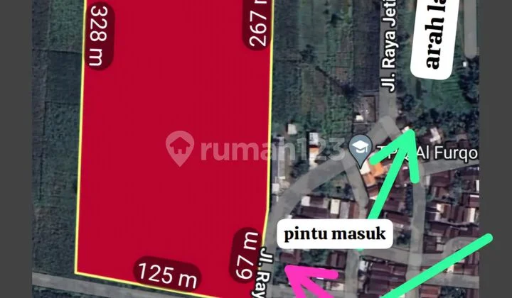 Jetis - Ringin Anom Industrial Land, Suitable for Factories Jetis - Ringin Anom Industrial Land, Suitable for Factories