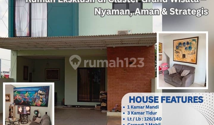 Rumah Eksklusif Jual Murah Bangunan Thn 2024 di Cluster Grand Wisata – Nyaman, Aman & Strategis 362