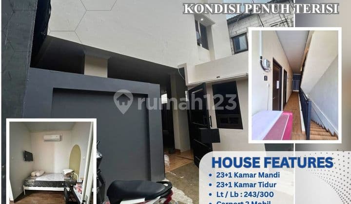 Kost Eksklusif 23 Kamar - Rawasari Cempaka Putih Full Terisi & Siap Melanjutkan Bisnis ZN74