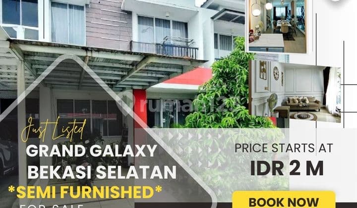 GRAND GALAXY CLUSTER HOUSE ALREADY RENOVATED, SHM SEMI FURNISHED DD221