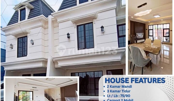 "Rumah Modern Klasik 1,3 M di Jatibening? Sisa 4 Unit!" S567