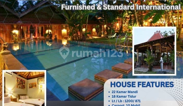 Villa Mewah Yogyakarta 19 M – Sudah Berjalan Standar Hotel Internasional 287E