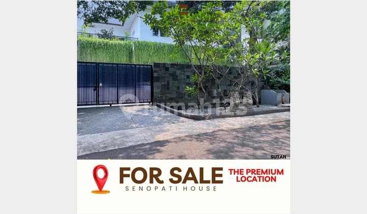 Dijual Rumah Bagus Semi Furnished SHM Senopati, Jakarta Selatan
