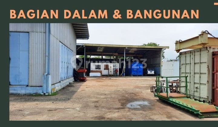 Dijual gudang di cilincing raya area tanah industri komercial