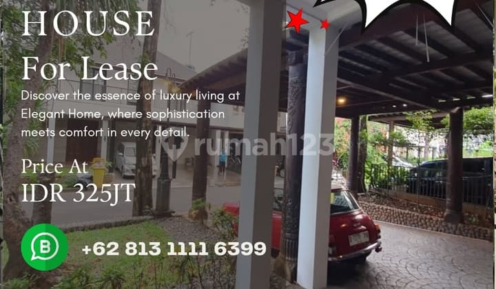 Disewakan Rumah Kemang Jakarta Selatan