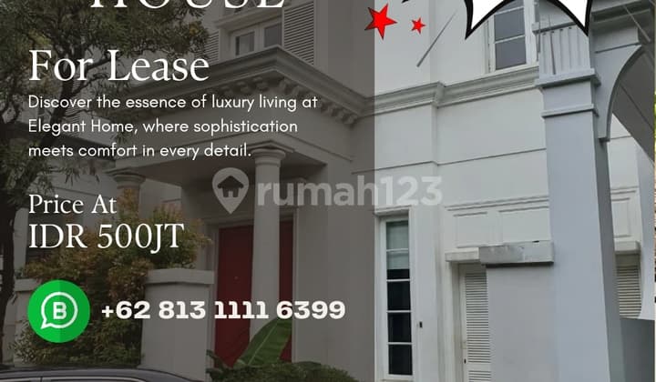 Disewakan Rumah Bangka Jakarta Selatan