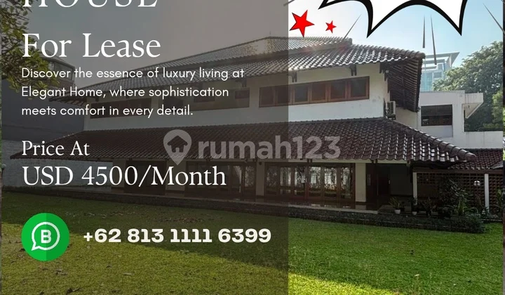 Disewakan Rumah Pondok Indah, Jakarta Selatan