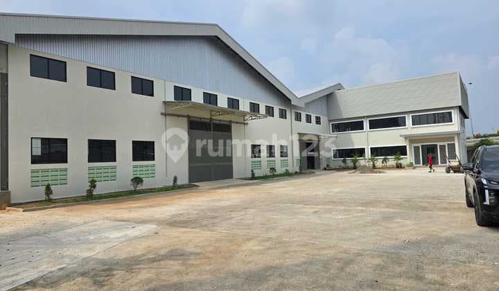 For Quick Sale New Factory in Industrial Zone, Cikupa, Tangerang, Banten.