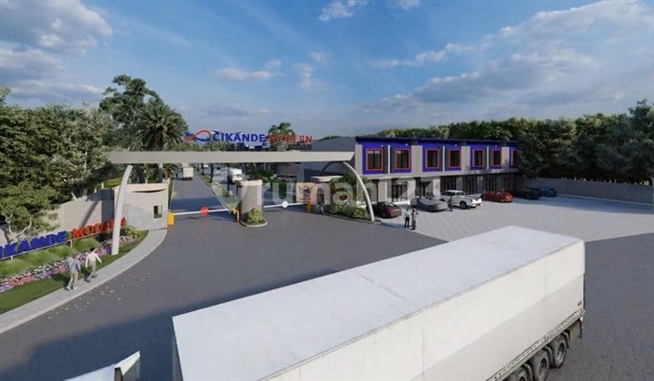 Unit Terbatas! Ruko Modern Minimalist Industrial di Cikande Modern Bizhub - Dekat Tol Cikande & Balaraja