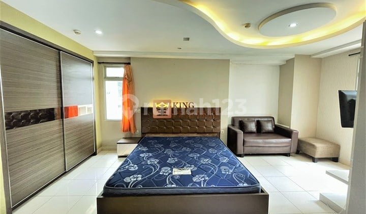 Jarang Ada Nyaman & Praktis! 1Br 35M² Furnished Hook, Lantai Rendah Favorit Apartemen Green Bay Pluit Greenbay