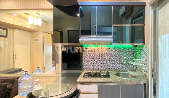 Rebut Cepat! Murah 2Br 35M² Hook Full Furnished Interior dengan City View Green Bay Pluit Greenbay