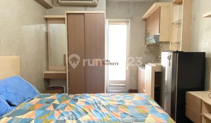 Studio 21M2 Stylish Full Furnished Lengkap Akses Dekat Mall Green Bay Pluit Greenbay