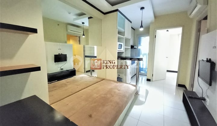 Investment Guarantee Near Mall 2Br 38M2 Furnished Green Bay Pluit Greenbayunit Rare & Ready to Occupy - Personal Use, Never Rented Out! For Sale Green Bay Pluit Tower Apartment Unit Strategically Directly Opposite Baywalk Mall, Complete with P