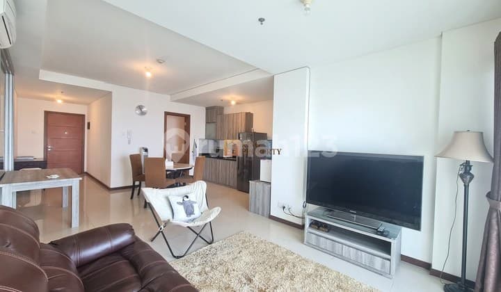 The Best View! Condominium 3Br 118M² Green Bay Pluit, Bonus Furnished, View Laut Dari Semua Sisi