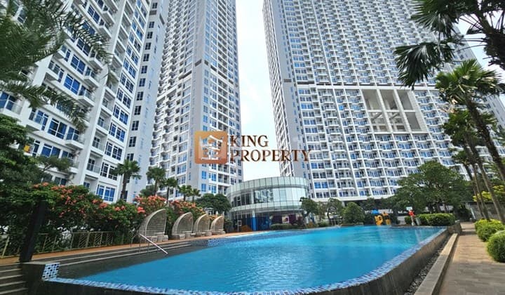 Cheapest Hot Deals! Puri Mansion 3BR Unfurnished Apartment with Pool View, Low Floor & Strategic Location, Facilities Include Swimming Pool, Children's Play Area, Basketball Court, Tennis Court, Playground, Sports Center, Club House