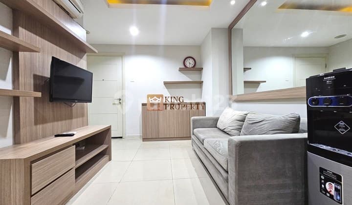 Disewakan 2Br Madison Park Furnished Minimalis Siap Huni, Selangkah ke Central Park Mall, Dekat Untar & Trisakti, Jakarta Barat