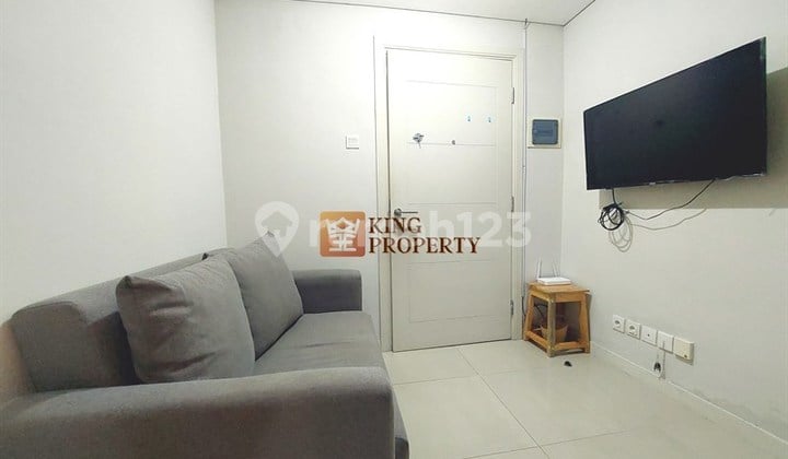 Best Deal! Disewa 1Br Madison Park Jakarta 30M² Partial Furnished - Dekat Central Park Mall, Office Tower & Kampus
