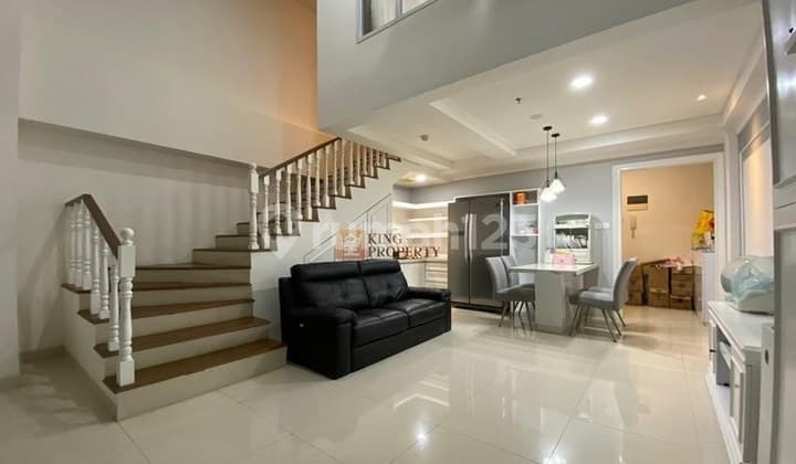 Disewa Soho Podomoro Neo Soho Residences 96M² Fully Furnished 2 Lantai Mezzanine, Langsung Mall Central Park 2, Podomoro City Jakarta Barat