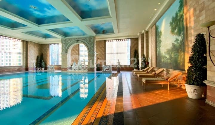 Hunian Strategis di Landmark dan Distrik Pusat Jakarta, Dijual Apartemen Sultan 4BR Da Vinci Sudirman 382m² - City View & Desain Interior Classic Eropa, Fasilitas Kolam renang, Ruang sauna, Spa pribadi, Gym, Private Lift.