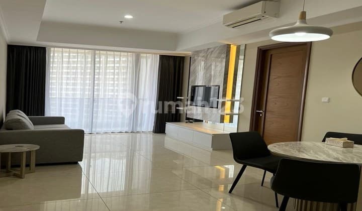 Ready Survey Disewakan 2 Bedroom 99M² Taman Anggrek Residences Furnished Minimalist, Terkoneksi Langsung ke Hublife Mall Ta Taman Anggrek.