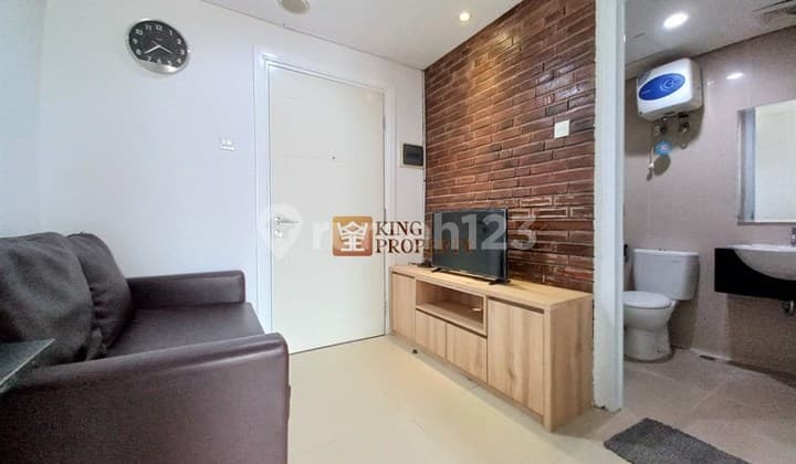 Sudah AJB bisa KPA, Dijual 1Br Furnished Madison Park Furnished Fasilitas Kolam Renang, Gym, Billiard, Sky Garden, Evi Charger Station,