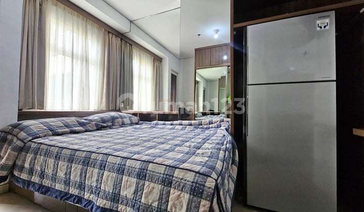 Fasilitas Kolam Renang, Lapangan Basket, Gym, Billiard, Sky Garden, Disewakan Studio Furnished Interior Bagus, Selangkah ke Mall Kampus dan Office Tower Tanjung Duren Jakarta Barat