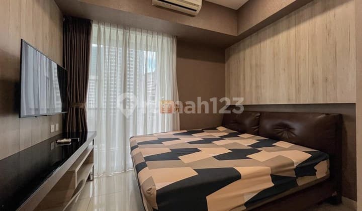 Fully Furnished Mewah, Fasilitas Swimming Pool, Club House, Spa, Fitness Center, Disewa Studio Taman Anggrek Residences Dekat Mall, Kampus dan Office Tower Tanjung Duren Jakarta Barat