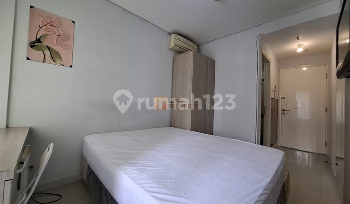 Disewa Kost Mewah Apartemen Madison Park Type Studio Furnished Minimalis Rapi - Dekat Central Park, Apl Tower, Untar, & Trisakti Fasilitas Kolam Renang, Gym, Billiard, Sky Garden, Evi Charger Station