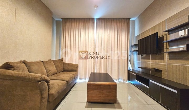 Disewakan 3Br Condominium Central Park Residences - Full Furnished, Akses Langsung Mall Central Park & Apl Tower, Podomoro City Jakarta Barat