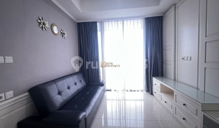 Interior Elegant & Terkoneksi Langsung ke Hublife Ta Mall Mta, Disewakan 2Br Condominium Taman Anggrek Residences 99M2, Fasilitas Swimming Pool, Kids Playgrounds, Club House, Meeting Room, Fitness Center, Library.