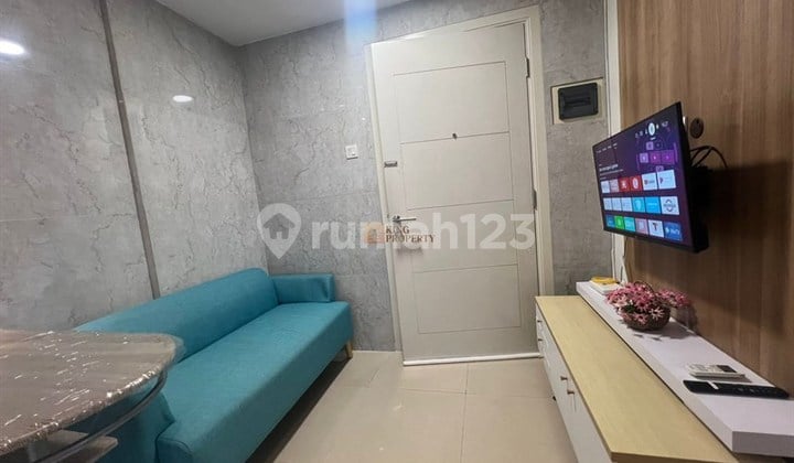 Disewa 1Br Apartemen Madison Park Apartment Selangkah ke Central Park Mall & Apl Tower, Soho Capital, Fasilitas Kolam Renang, Lapangan Basket, Gym, Billiard, Sky Garden.