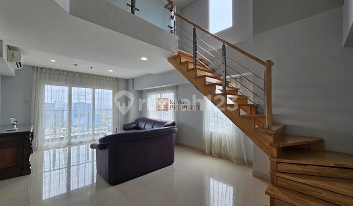 Dekat Mall Puri Indah & RS Siloam Disewakan Unit 2 Lantai Semi Firnished di Maqna Residence, Strategis Berada di Lingkungan Business Park dengan Fasilitas Kolan Renang Indoor, Sky Terrace, Fitness Center