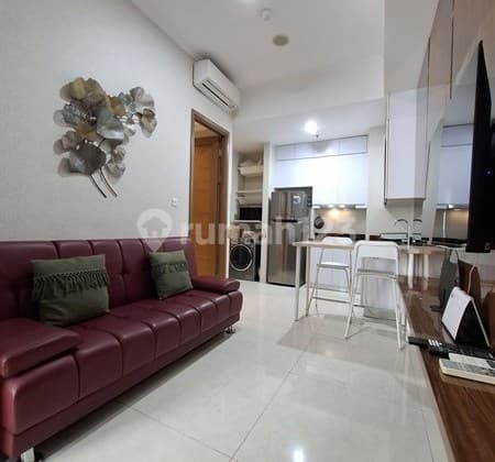 Akses Langsung ke Mall Hublife Sewa 1 Kamar Furnished Bagus di Taman Anggrek Residences Akses Clubhouse, Kolam Renang, Kids Playground Dekat ke Taman Anggrek, Central Park, Bandara Soekarno-Hatta & Tol