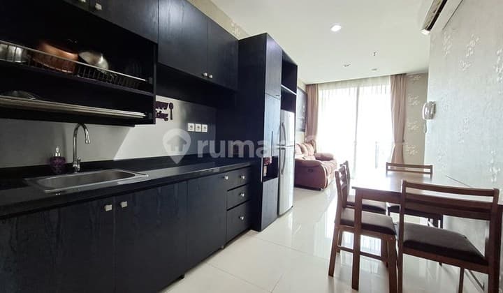 Disewakan Apartemet Central Park Residences 1Br Furnished Interior Lengkap Siap Huni, Hanya Jalan Kaki ke Mall Cp Residenecs di Tanjung Duren