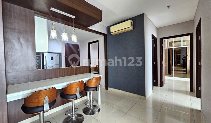 Limited Edition Only 1 Unit, For Rent Central Park Residences 2BR+1 Furnished Fully Designed Interior Ready to Move In Strategic Area in Tanjung Duren, West Jakarta