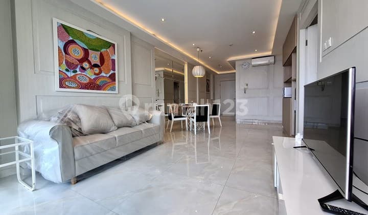 Connecting To Mall Cp, Disewakan Apartemen Central Park Residences 3 Bedroom New Furnished Interior Lengkap Siap Huni, Pemandangan View Mall Cp Tribeca di Tanjung Duren
