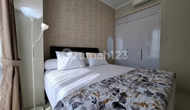 Disewakan Condominium Taman Anggrek Residences 1Br+ Furnished Interior Lengkap Siap Huni, Terhubung Langsung dengan Mall Taha & Hublife di Tanjung Duren Jakarta Barat