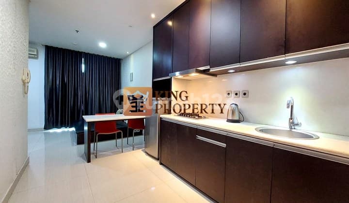 Hanya Jalan Kaki ke Mall Cp, Disewakan Apartemen Central Park Residences 1Br Furnished Interior Lengkap Siap Huni Lokasi Strategis di Pusat Kota Tanjung Duren Jakarta Barat