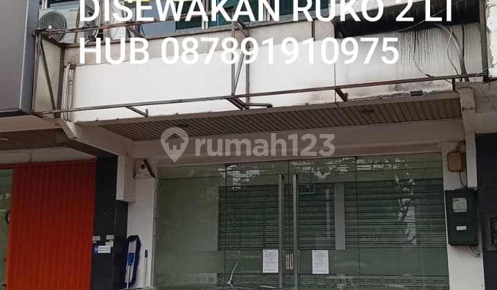 Ruko,Disewakan 2Lt Pasir Kaliki Bandung Kota Ex Bank Cocok Kantor dan Usaha Bisnis