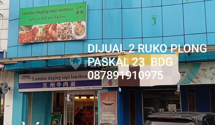 Ruko,Dijual 4Lt Komplek Paskal23 Mall Bandung Sama Usahanya atau Hnya Ruko Saja