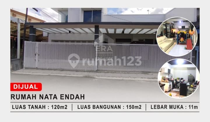Rumah Mewah Nuansa Putih di Mainroad 3 Menit ke Tol