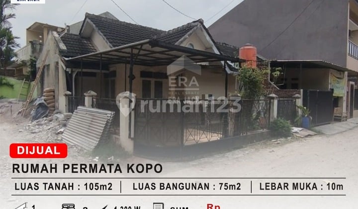 Rumah dengan Posisi Hook di Permata Kopo