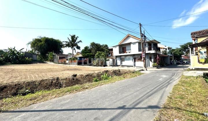 Yard Land by the Roadside, North of UGM Campus Yogyakarta