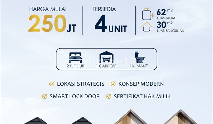 Rumah Mewah di Prambanan Hanya 250Jt 3 Menit ke Candi Prambanan