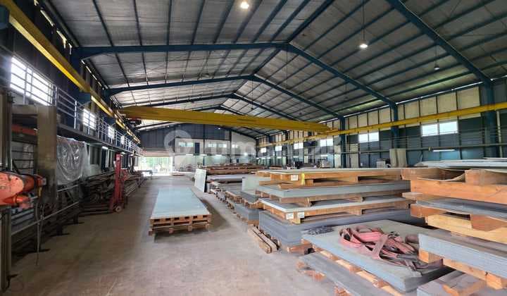 Gudang@Raya Hankam Bekasi Luas 5800M Siap Pakai Ada Ruang Kantor