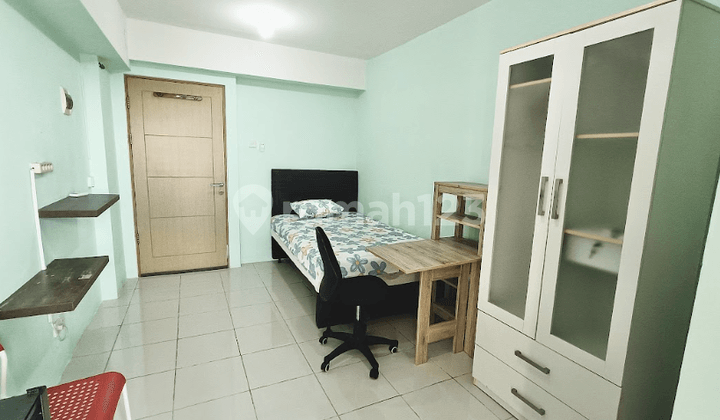 Jual Studio Semi Furnis Layout Luas Apartemen Educity