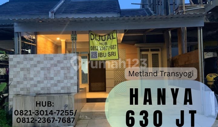 Rumah 1.5Lt The City Of Cileungsi Metland Transyogi