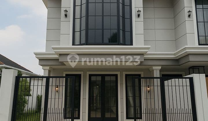 Termurah! Rumah Siap Huni American Classic dalam Komplek di Citra 8, Jakarta Barat